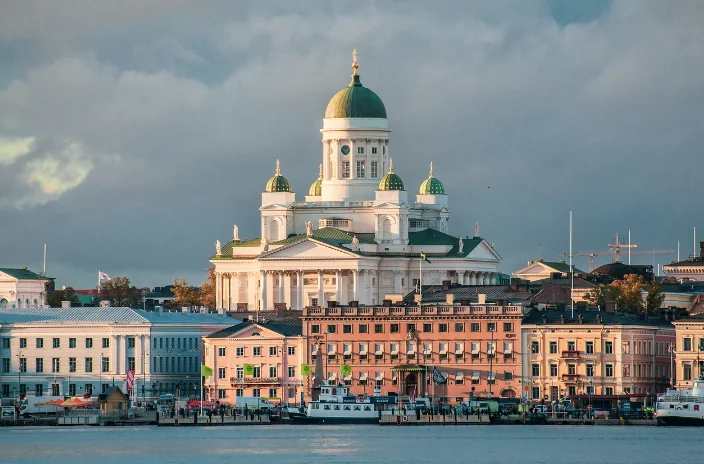 Picture of the Helsinki cathedral