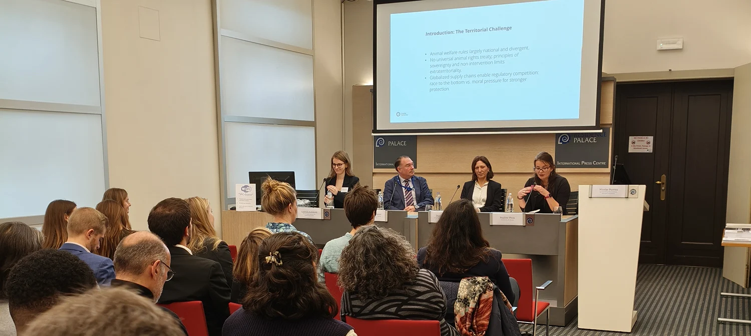 Event report: “Animal Protection and EU Law: Recent Developments and Prospective Change” 1 IMG 20251118 103052